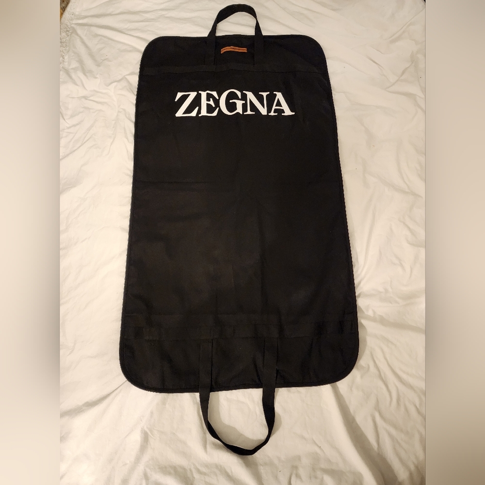 New Zegna Black Garment Bag
